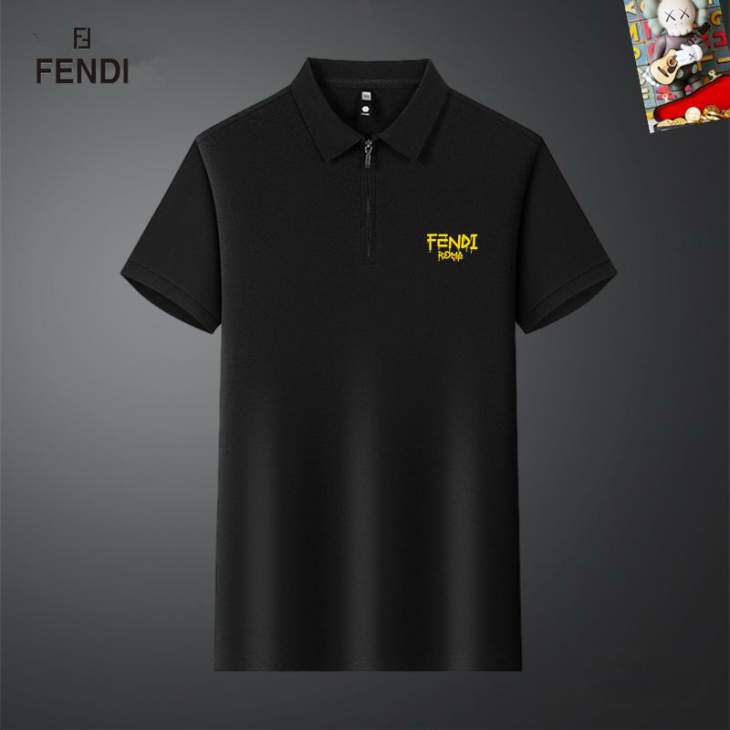 Picture of Fendi Polo Shirts Short _SKUFendiM-3XL25tr20928135